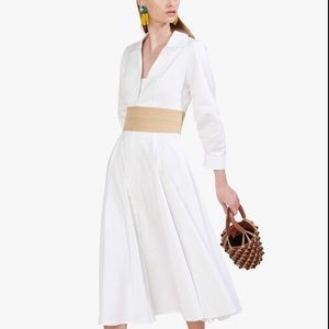 ❗️NWT❗️| STAUD | Harper dress-white sand. Size 2.